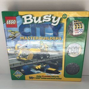 LEGO Master Builders Busy City 50 Bricks & Instruction Book Make 15 Models NIB